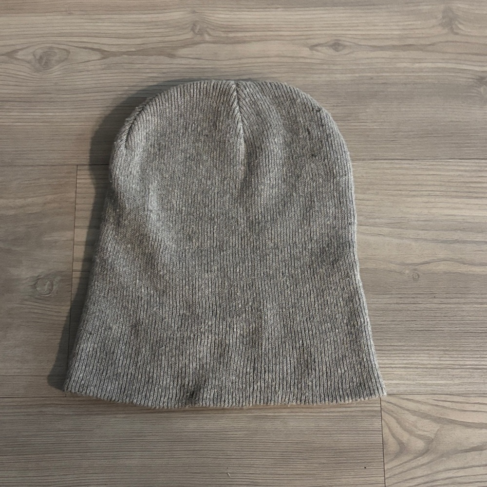 Gray Knit Beanie